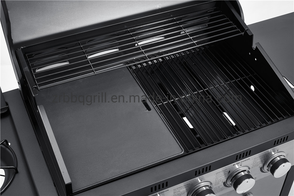 BBQ Grill Hot Plate Non-Stick Cast Iron