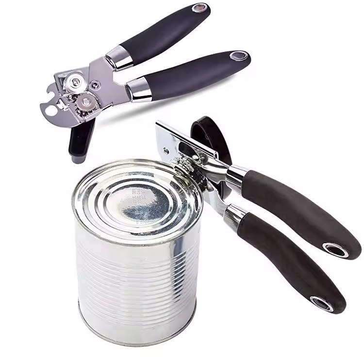 Free Samples Manufactures Manual Kitchen Hand Can Openers Stainless Steel Professional Can Openers