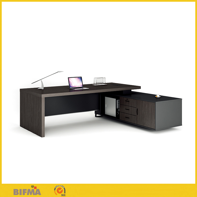 L Shaped Office Table Executive CEO Office Desk of Best Office Furniture Manufacturers