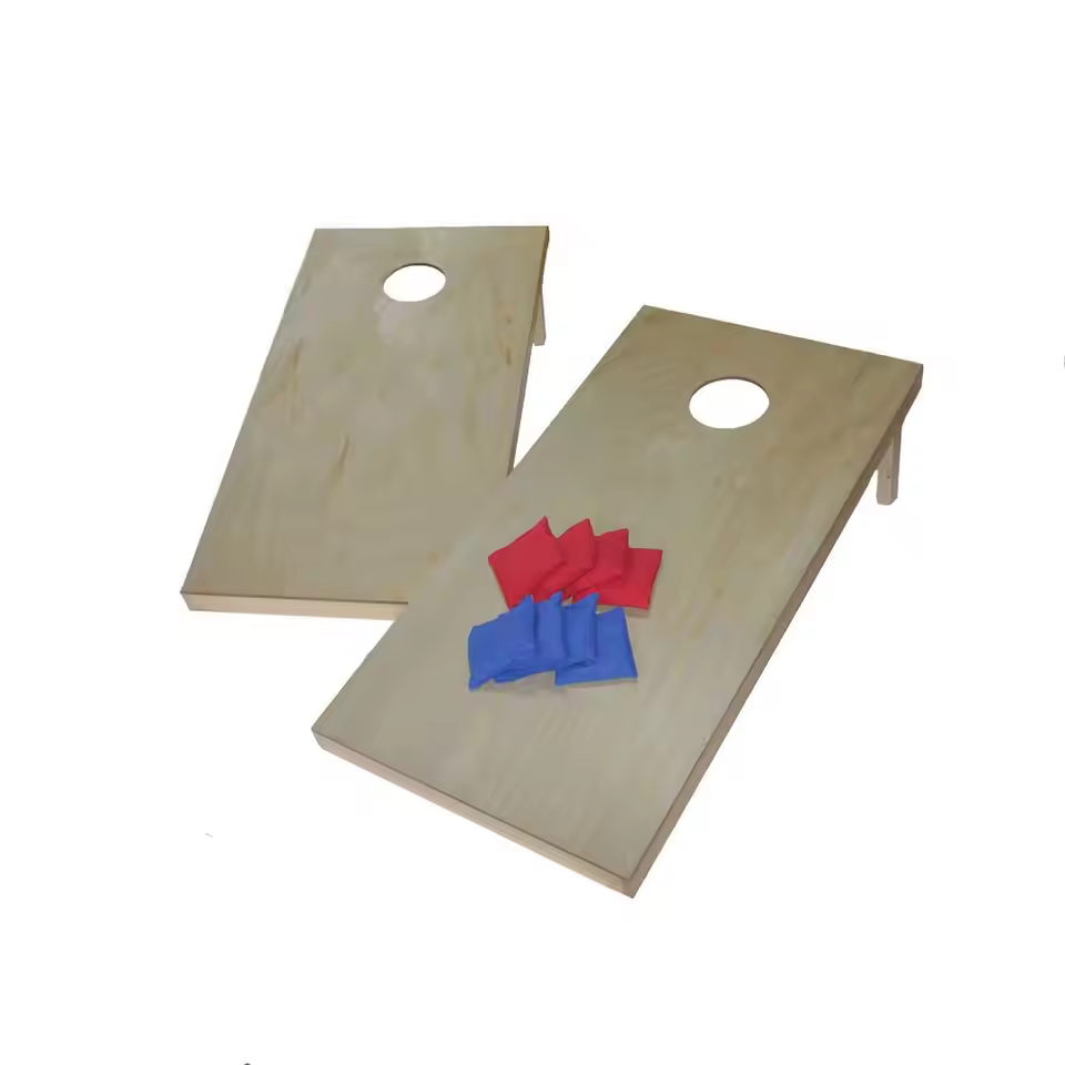High Quality Bean Bag Toss Games Wooden Cornhole Boards For Outdoor Cornhole Game