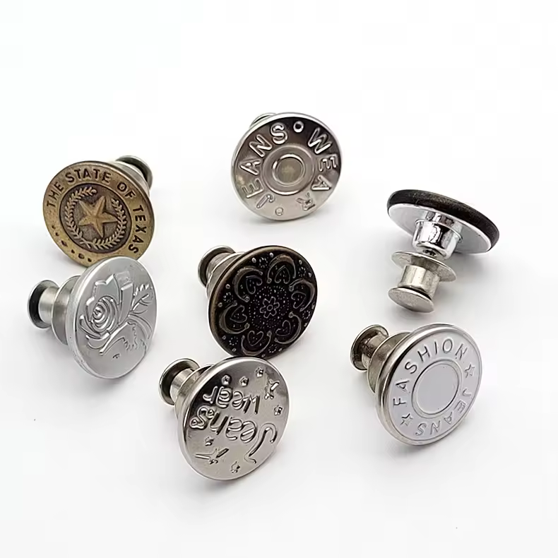 Girls Denim Wide-leg Pants Alloy Denim Jeans Down Long Sleeve Button For Jacket