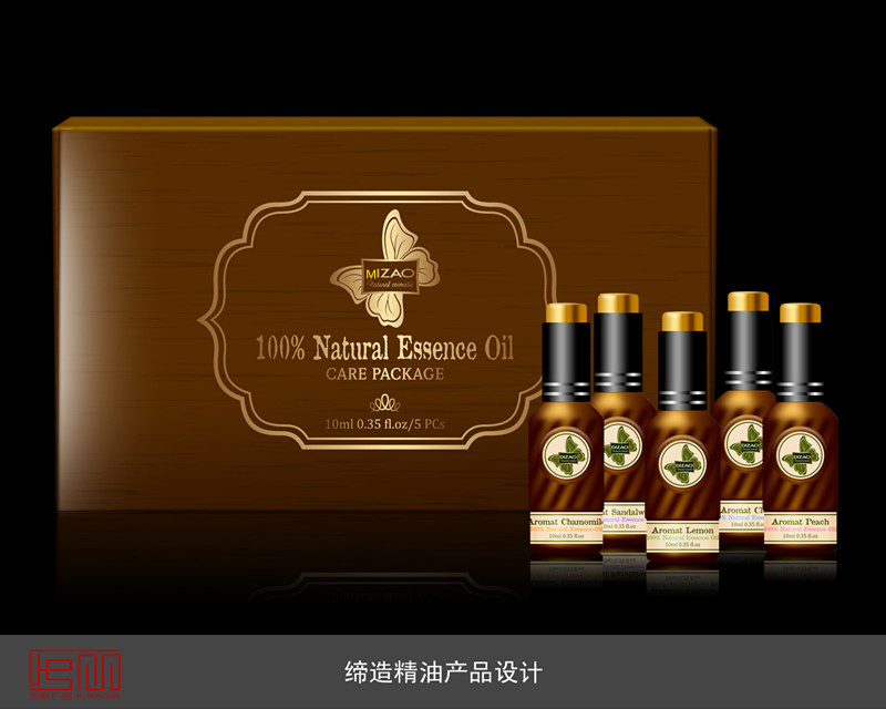 100% Natural Essence Oil with 5 Pieces