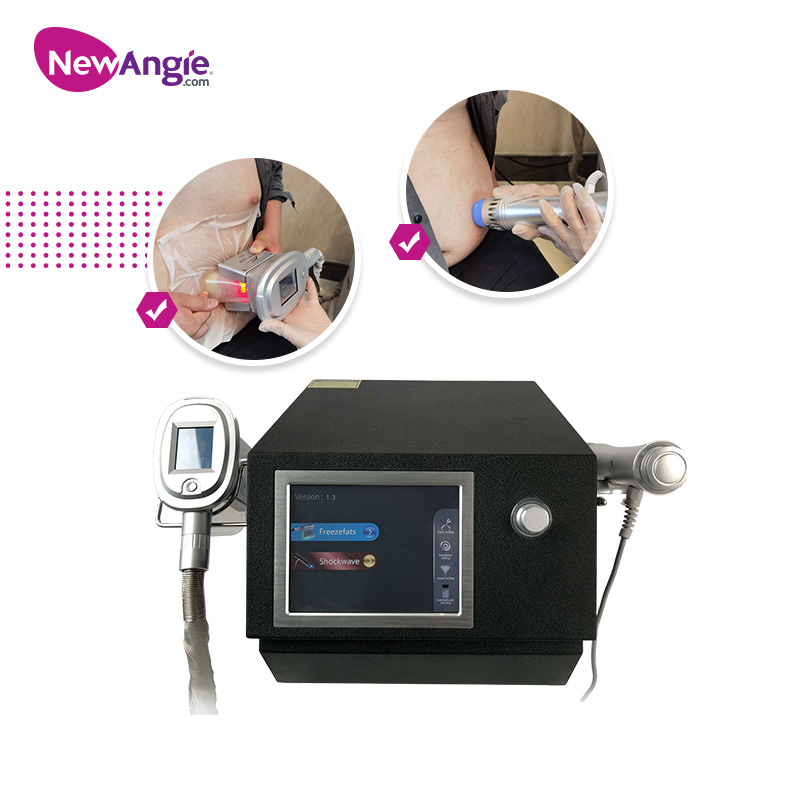2 in 1 Extracorporeal Shockwave Cryolipolysis Weightloss Beauty Machine for Slimming