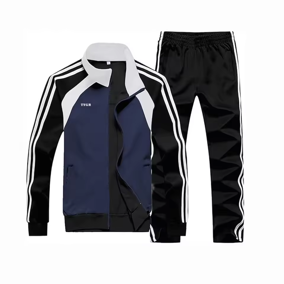 Urban Fashion Mens Tracksuit Set With Side Lining Perfect Blend Of Street Style & Sportswear Available For Wholesale In Bulk