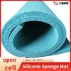Suitable for 180-250º C for Ironing Press Machine Open Cell Silicone Foam Sponge Mat