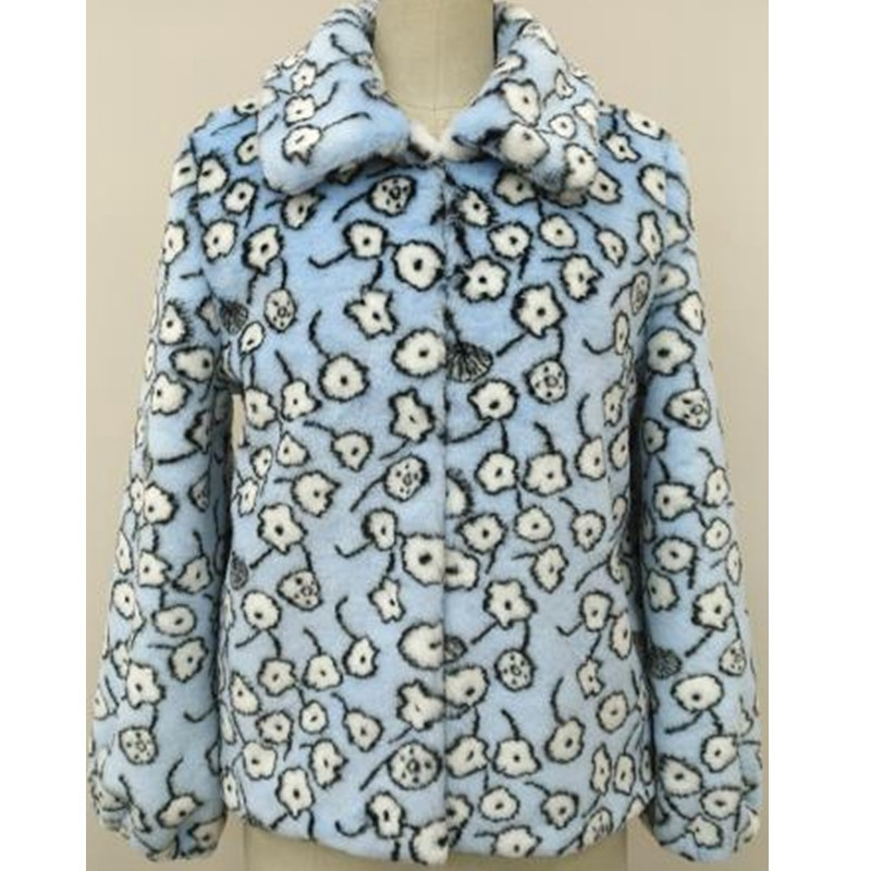 Costom Real Leather Jackets Clothing Winter Topcoat Faux Fur Tops