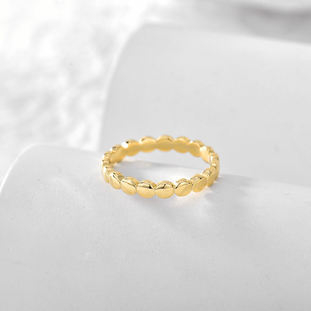 Elegant High Polish Brass 18K Gold Plated Rings for All