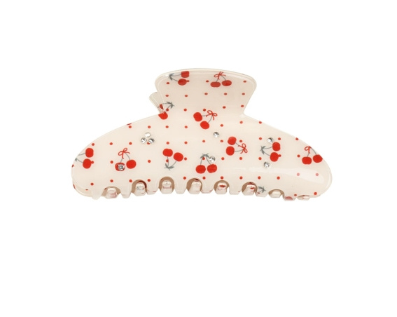 Hairpin Retro Leopard Print Candy Color Heart Bow Bangs Clip Hair Accessories