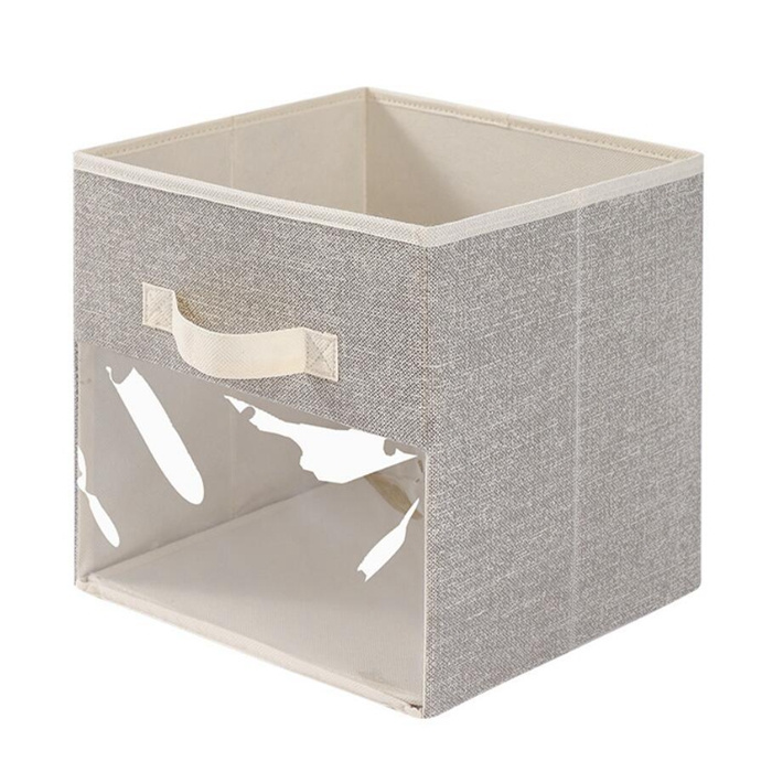 Clothing Storage Organizer Bins Laundry Basket with Handles