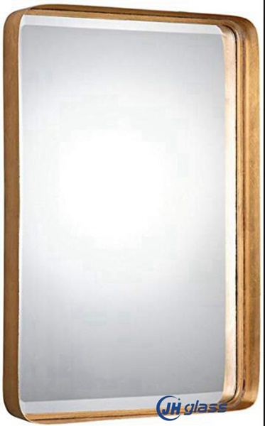 Wall Hanging Full Length Body Mirror Oval Gold Dressing Mirror Metal Frame Nordic Long Rectangle Bed Room Mirror