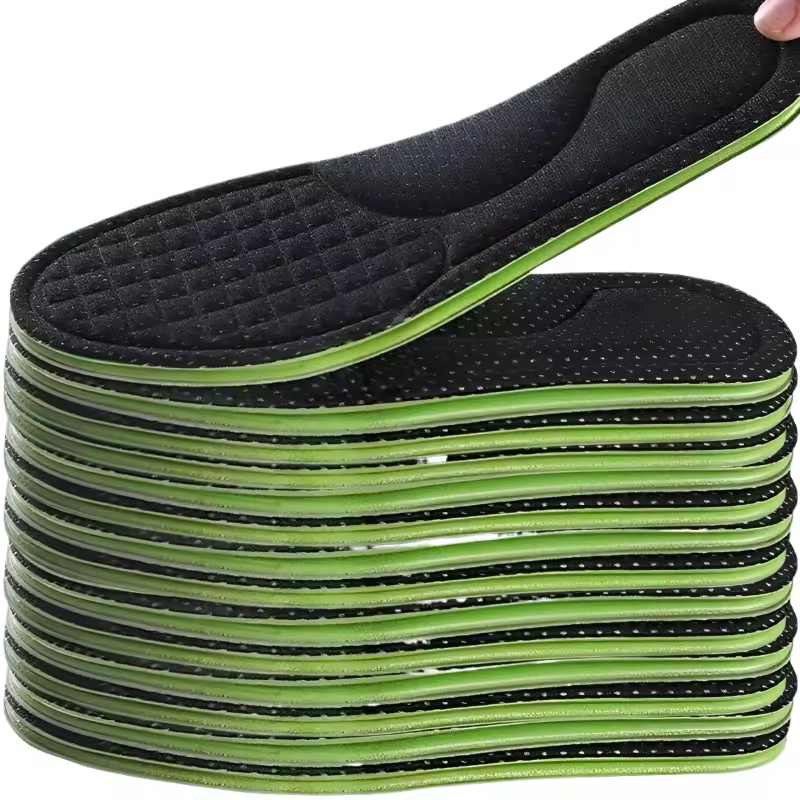 2pcs Soft Memory Foam Orthotic Insoles Deodorizing & Antibacterial Shoe Accessories Absorbs Sweat & Sports Insoles For Shoes