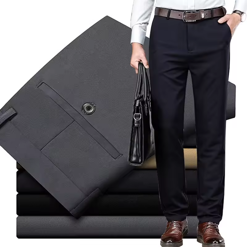 Smart Casual Sport Style Spring/autumn Chinos Men's Casual Pants Slim Fit Business Men's Casual Trousers