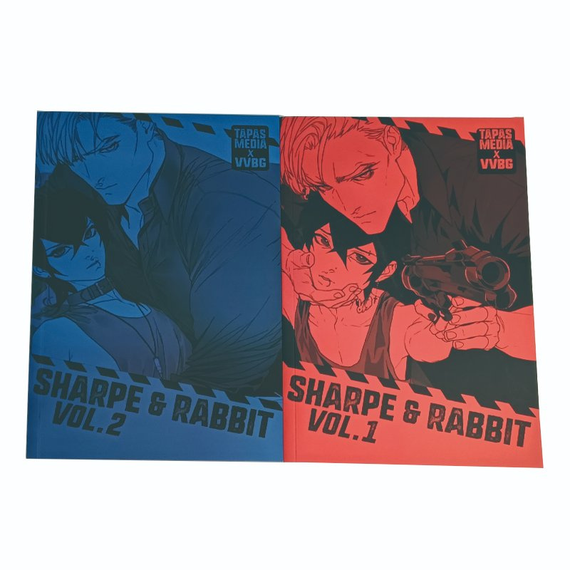 Softcover Boys Love Graphic Novel Comic Book Manga Printing