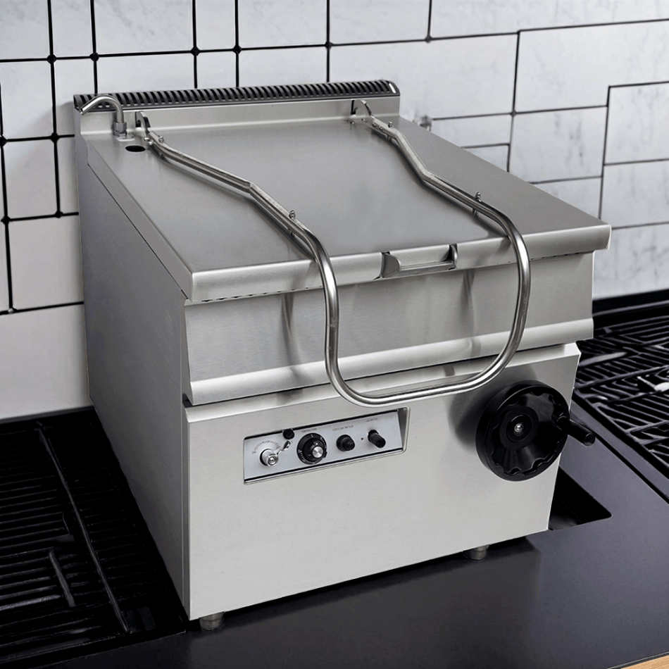 Best Kitchen Equipment Commercial 60L Gas Tilting Frying Pan in Stainless Steel (7G-RS)