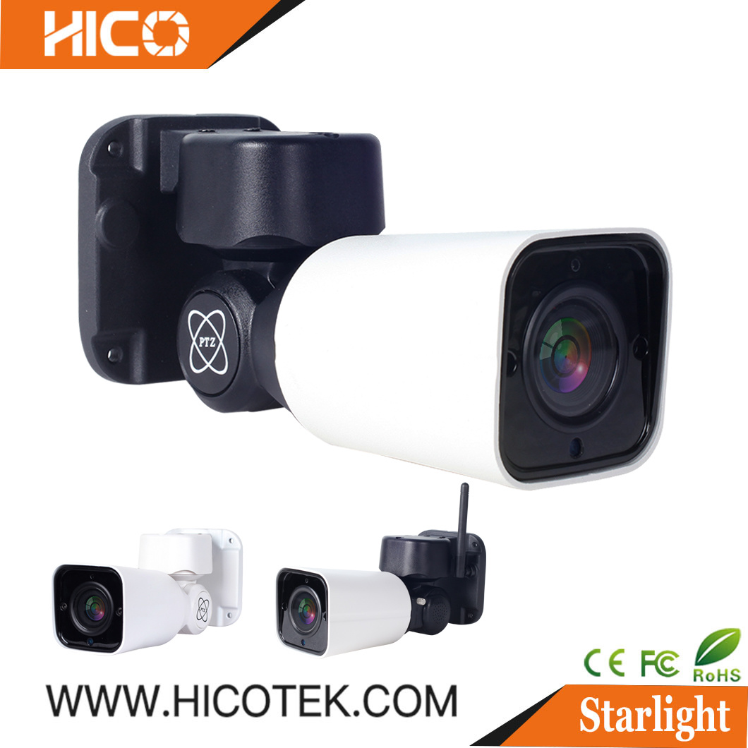 8MP Mini Waterproof IR Bullet CCTV Home Security Surveillance Digital Video Poe IP PTZ Camera Supplier