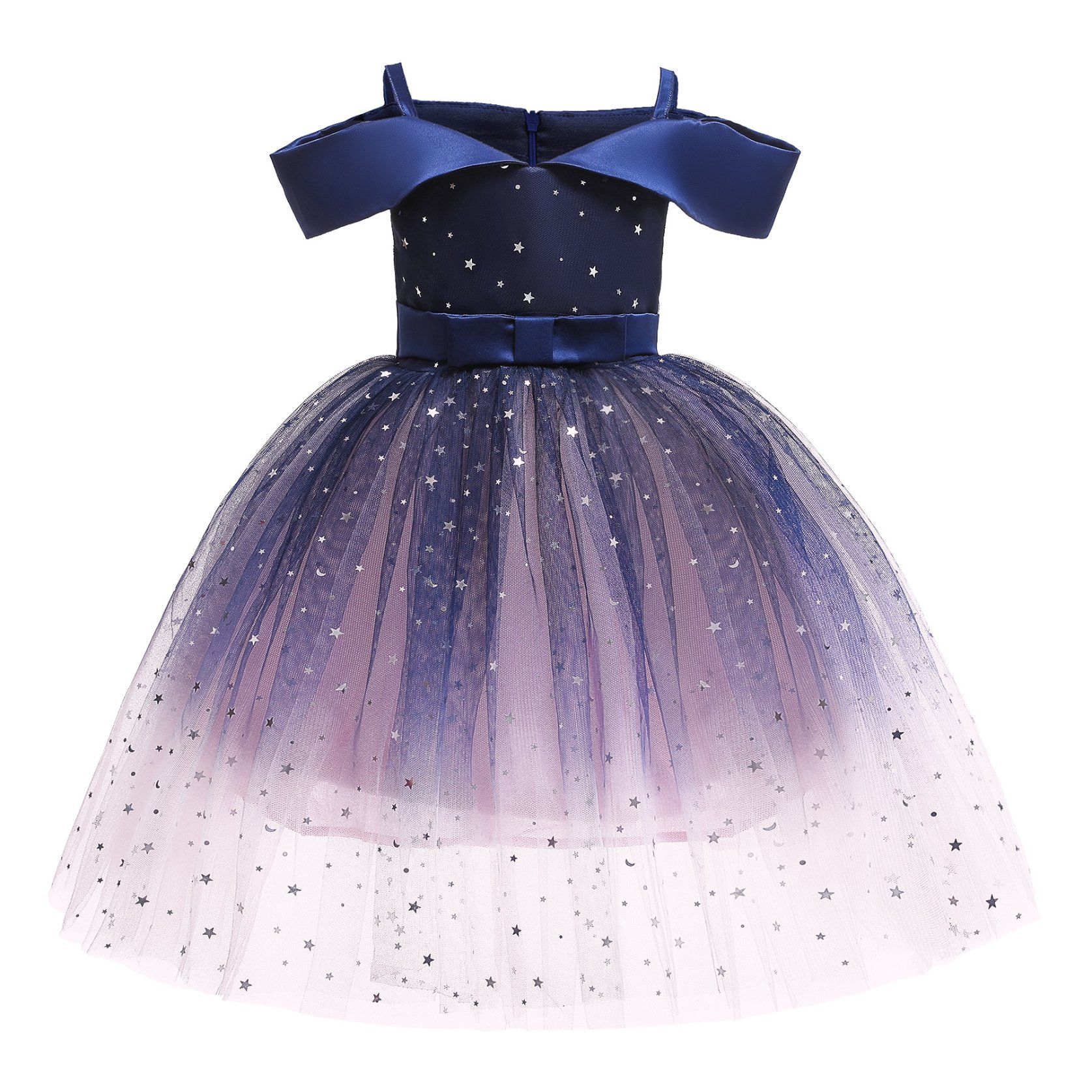 Latest Children Girls Casual Wear Princess Party Sequin Dresses