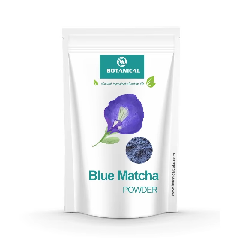 OEM Private Label 100% Pure Water Soluble Food Grade Blue Matcha Butterfly Pea Flower Powder