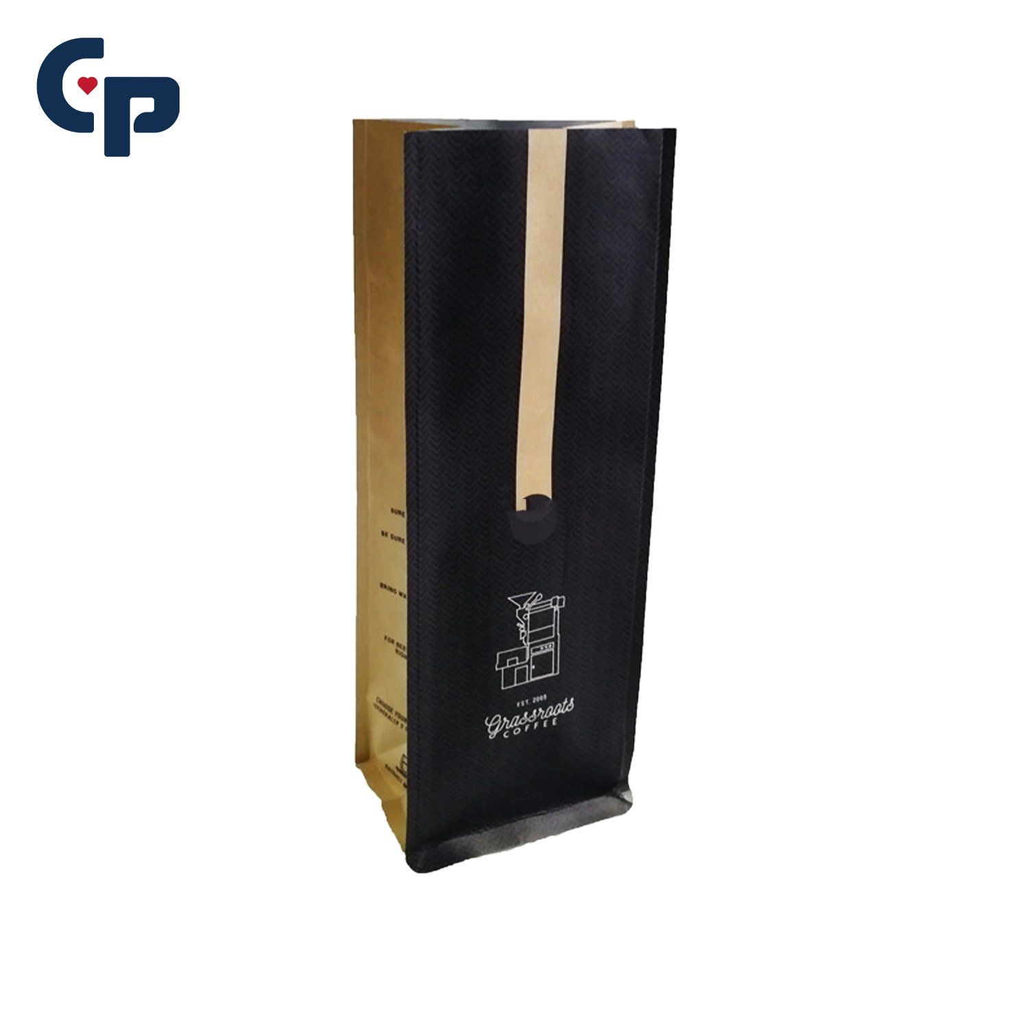 Coffee Bean Tea Plastic Packaging Food VMPET Zipper Aluminum Foil Stand up Factory Direct Sale Pouch