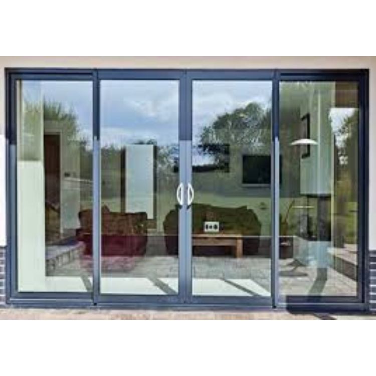 High Quality Aluminum Entry Doors Modern Exterior Use OEM Hospitality Furniture Support Custom Packing Viet Phap Aluminum