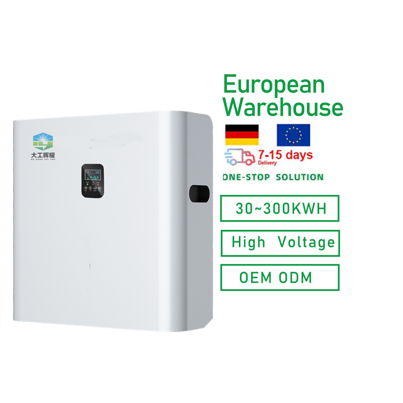 Fast Delivery 48V 200ah 230ah 280ah 320ah LiFePO4 Battery Case BMS 16s 15kwh DIY Kit Battery Box for Home Storage