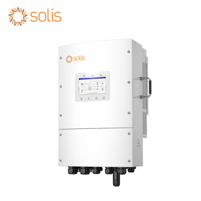 Factory Price Solis Solar Inverter 8kw 10kw 12kw 15kw Three Phase Hybrid Solar Inverter for Home Energy Storage System