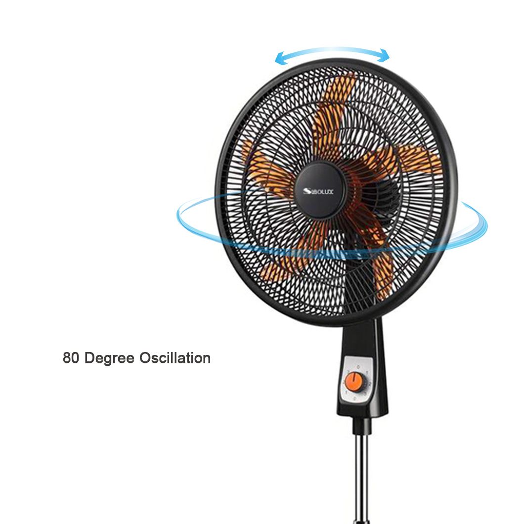 5-Blade 18-Inch Versatile Pedestal Stand Fan for Home Use