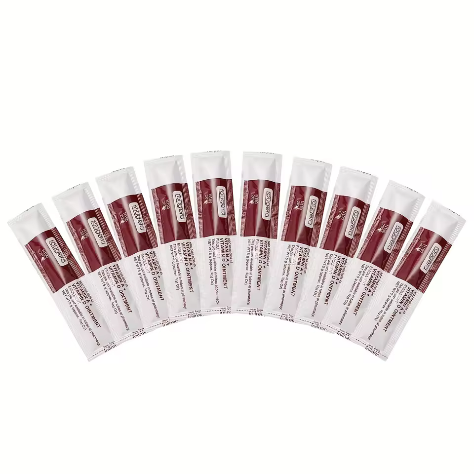 100pca/bag Vitamin A&d Tattooing Ointment Tattoo Balm Aftercare Ointment