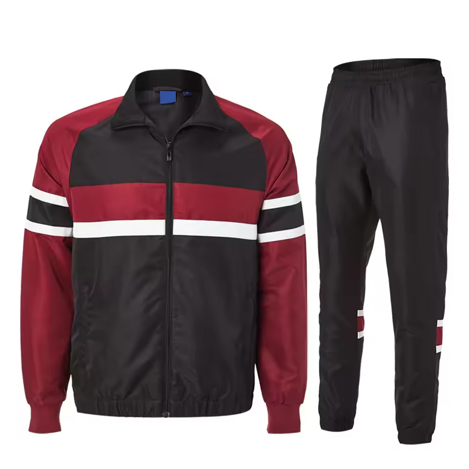 Wholesale Factory Price Mens Jogging Tracksuit 100 Percent High Quality Sportswear Set For Training And Casual Wear