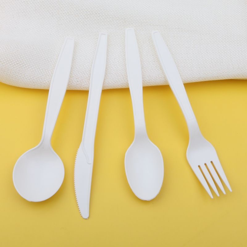 Plastic Cutlery Packets Disposal Picnic Disposable Cutlery Toothpick Fork Knife Spoon Napkin Cutlery Set for Fast Food