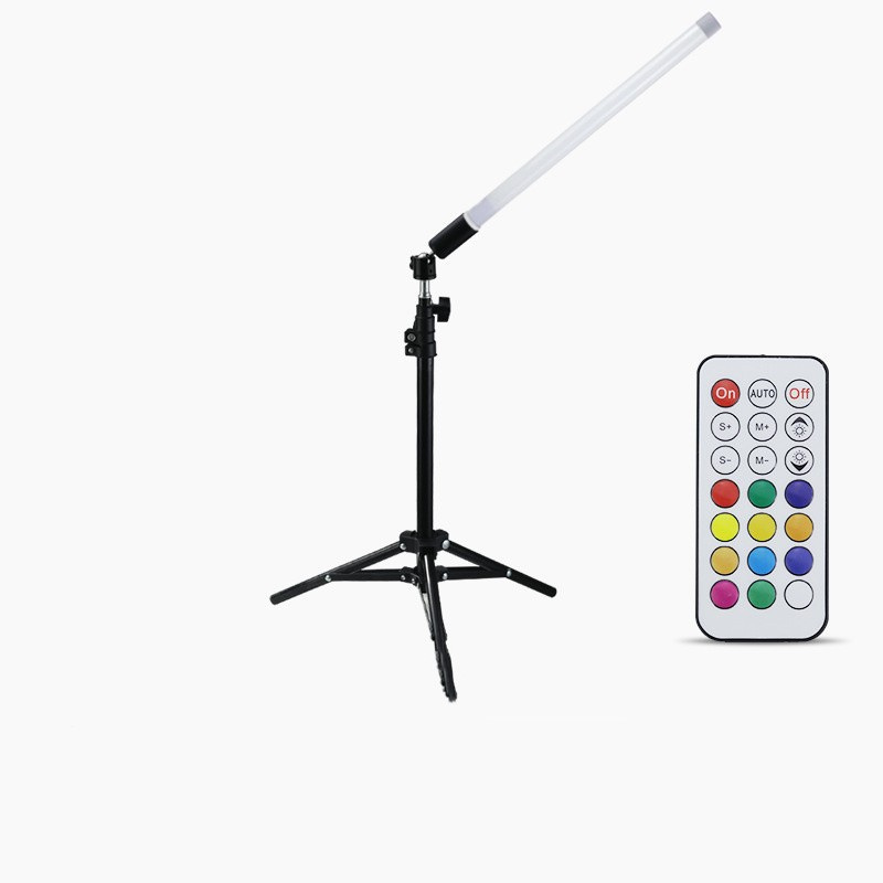 LED Tube Light for Party DJ Stage Dance 360 Degree Lighting USB Rechargeable Battery RGB Color