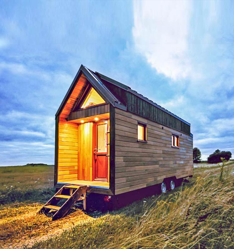 Modular Home Ready to Ship Prefabricated Houses Tiny House on Wheels