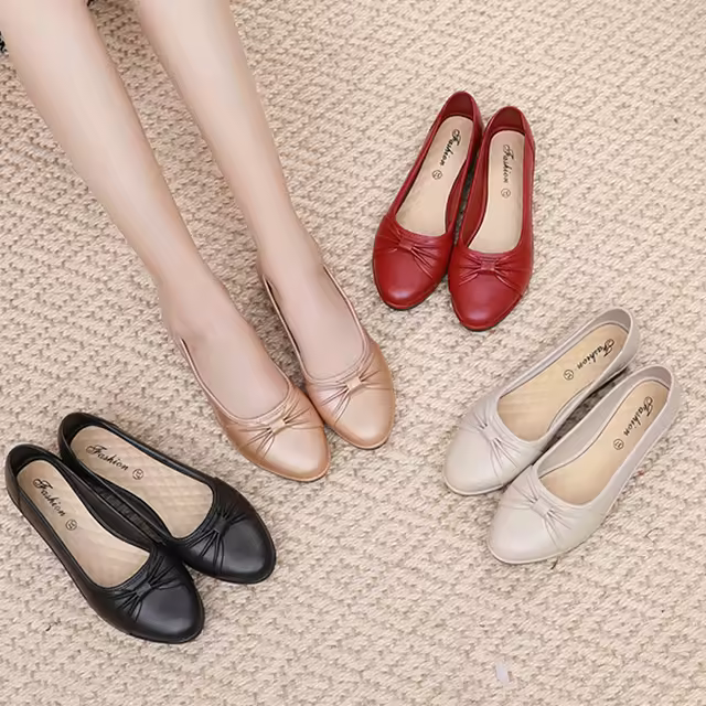 2024 Wholesale Elegance Flat Shoes For Ladies Shoe Comfortable New Design Non-slip Women Slipper Fashion Trend
