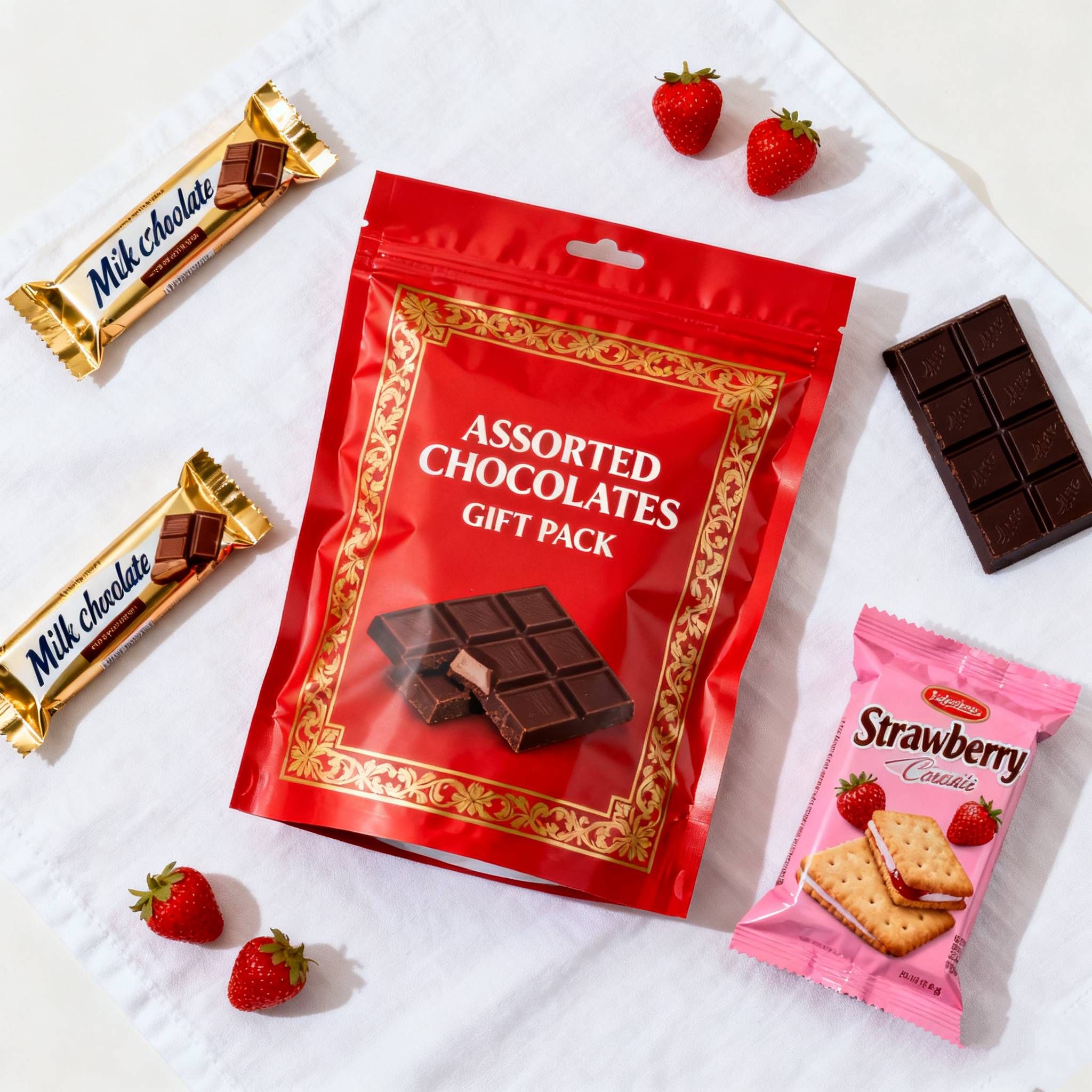 Premium Eco-Friendly Stand-up Pouch for Nutritious Snacks and Powders