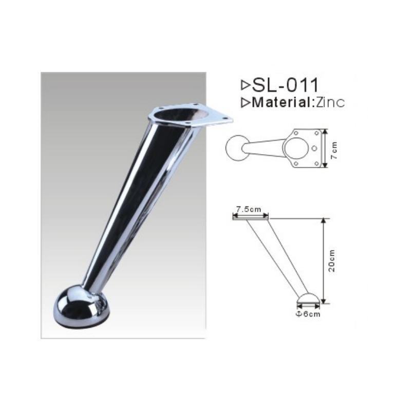 Furniture Plating Polishing Sofa Metal Cabinet Legs Bed Foot Chair Feet Coffee Table Leg