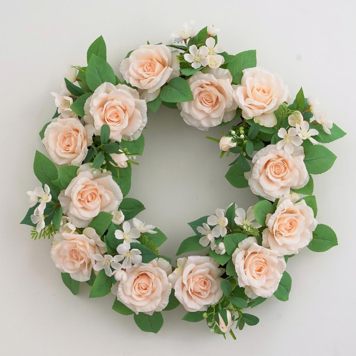 2024 New Arrivals Natural Home Decoration Artificial Flowers Wreath