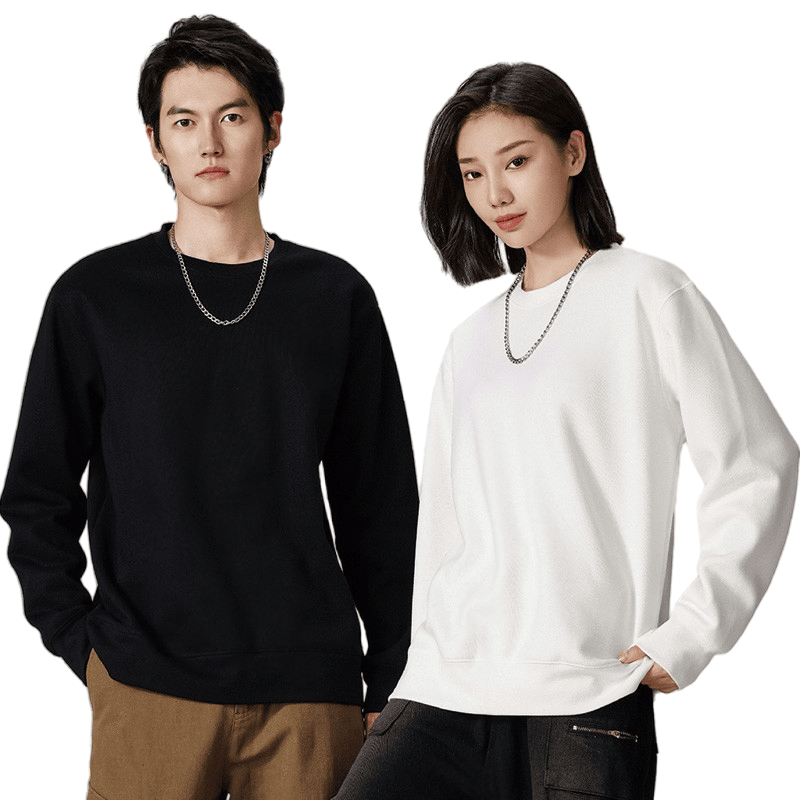 Factory Wholesale Silver Fox Unisex Round Neck Sweatshirt for All Seasons