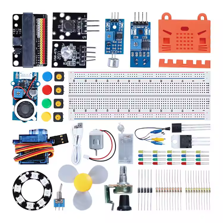 Electronic Components Factory Diy Graphical Programming Electronic Component Starter Kit Student For Microbit Starter Kit