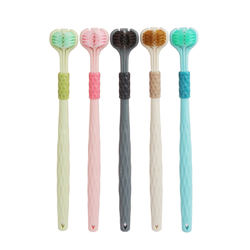Three-Dimensional Toothbrush Embrace Teeth Wholesale Deep Cleaning in Stock