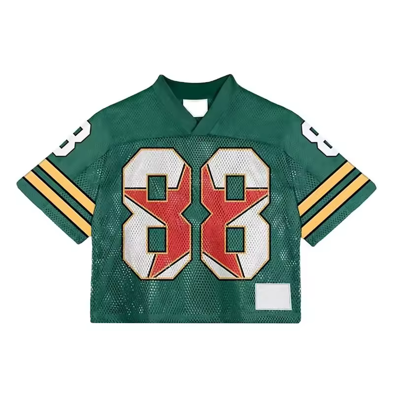 2024 Latest Oversized V-neck American Vintage Style Boxy-fit Soccer Jersey Authentic Soccer Jerseys