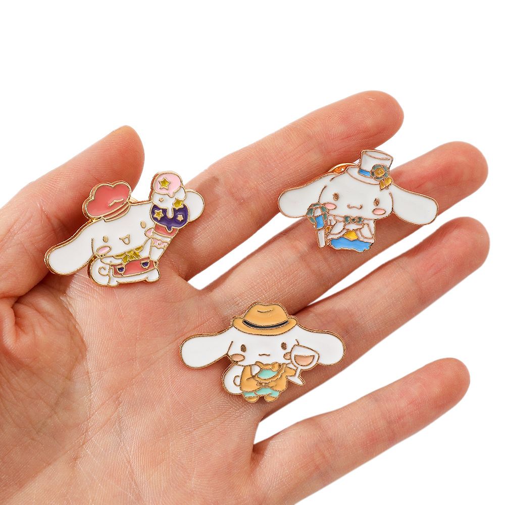 Brooch Cartoon Funny Enamel Pin Magic Bat Butterfly Animal Lapel Badge Clothes Backpack Pin Wholesale