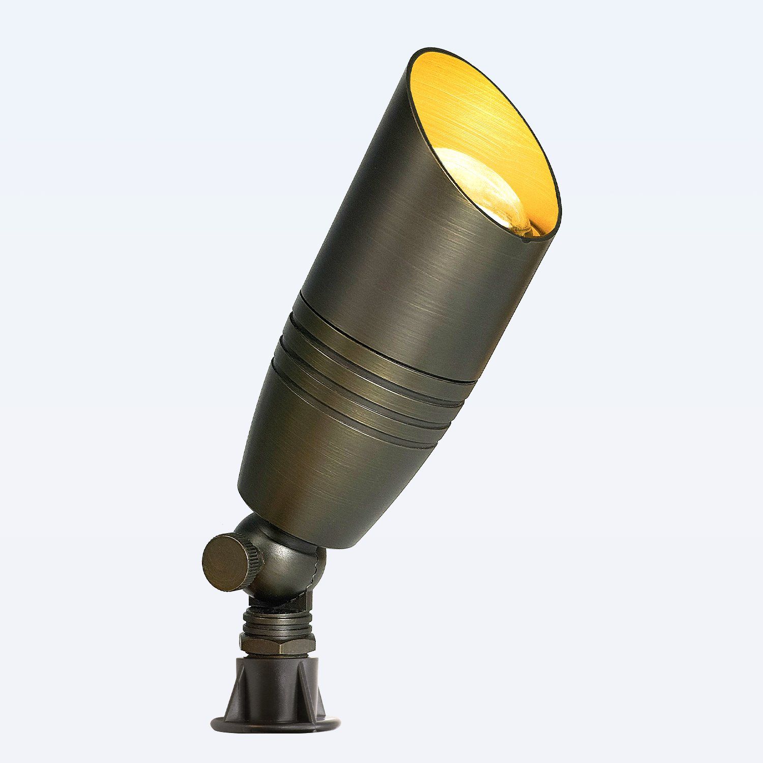 Low Voltage LED Brass Outdoor Landscape Spot Garden Lighting