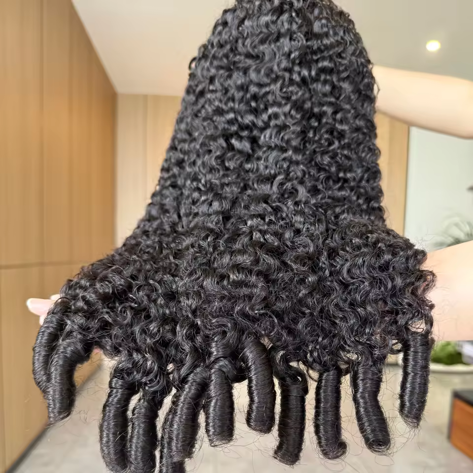 Bbc Curly Raw Vietnamese Human Hair Lace Frontal Wig 250% Density Lace Front Wig 16~24 Inch In Stock Ready To Ship