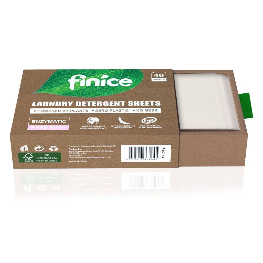 Fnc765 Finice Laundry Detergent Strips Plantbased Laundry Detergent Sheet French Instead of Washing Powder