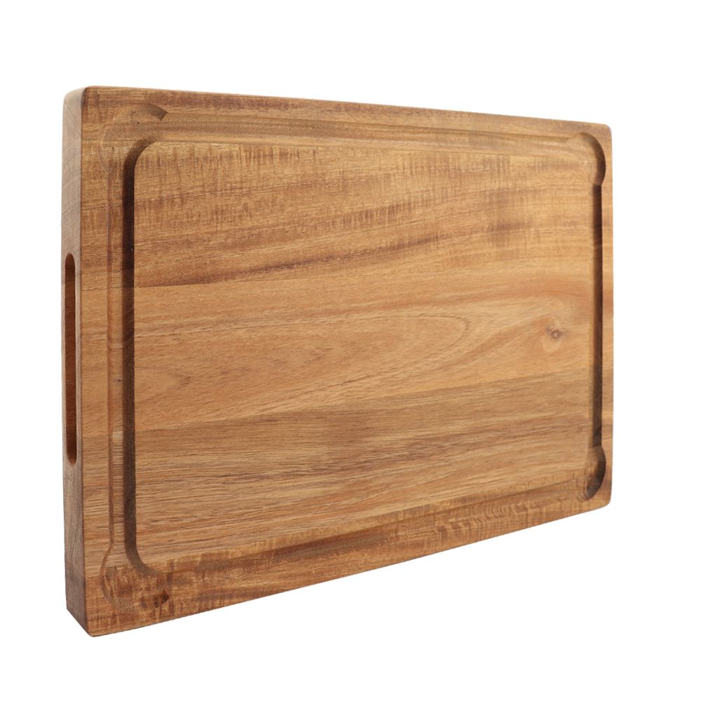 Hip-Home Acacia Wood Chopping Blocks Double Side Wooden Cutting Board