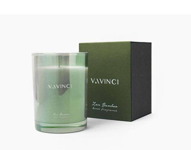 Green Holder Plating Private Label China Manufacturer Scented Glass Soy Wax Gift Candle for Home Decor