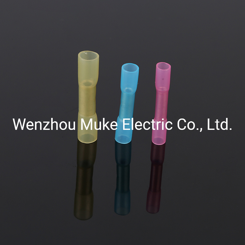 100PCS Heat Shrink Butt Connectors Terminals Copper Wire Electrical Kits