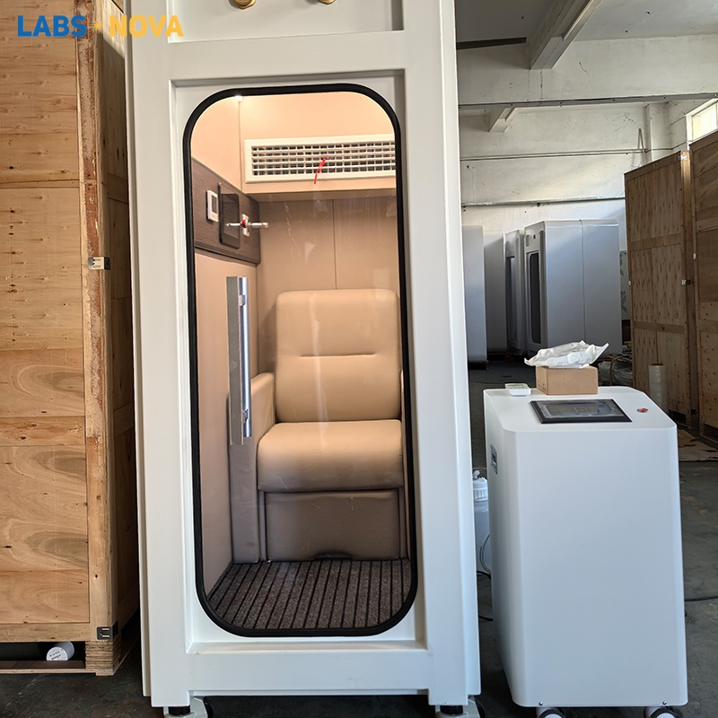 for Sale 6 Person Human Home Use Hard Shell Pressure Detox Therapy Vertical Hyperbaric Oxygen Chamber 1.5ATA