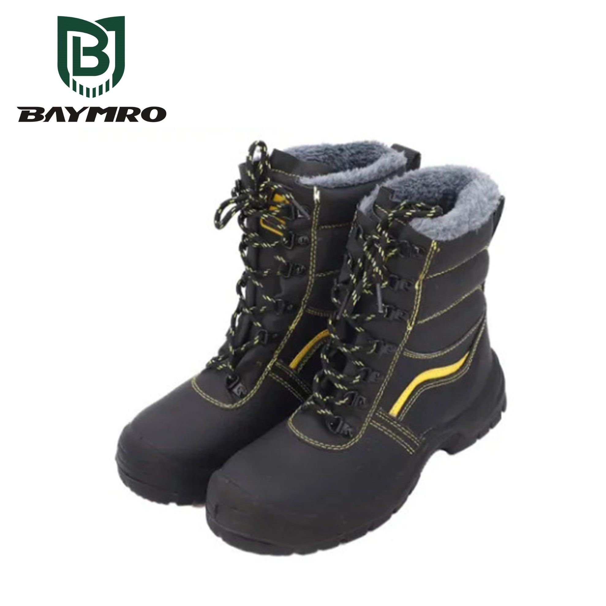 Top Leather Upper Steel Toe Safety Boot for Winter Safety Shoes for Men PPE En ISO 20345