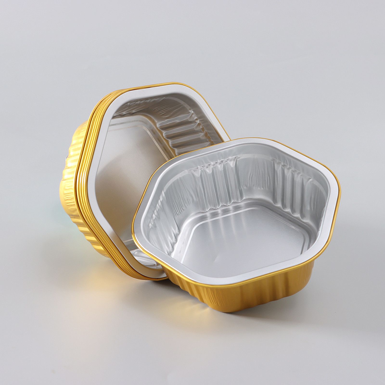 Eco-Friendly Chinese Supplier Sells Aluminum Foil Bowls with Lids