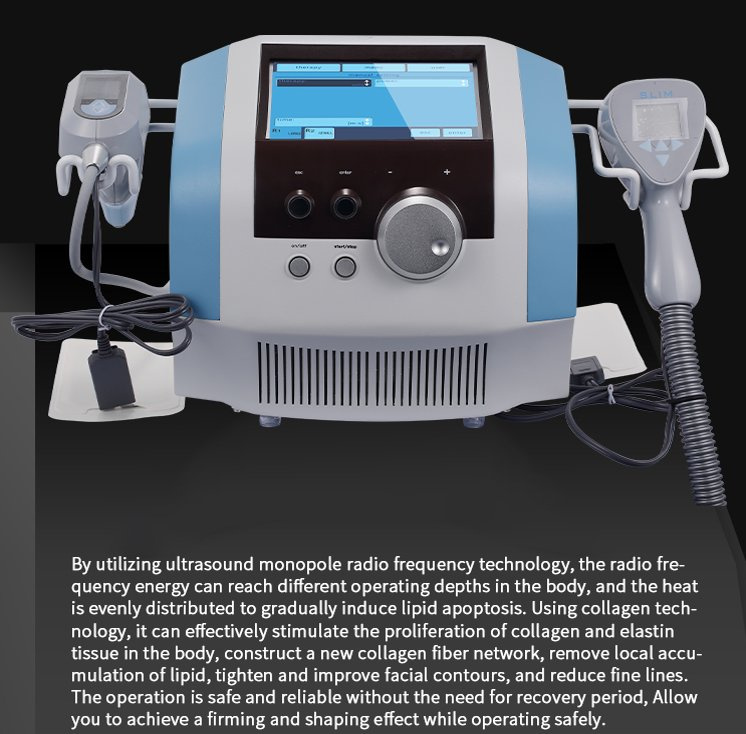 Salon Beauty Equipment RF Ultra 360 Face Lifting Radio Frequency Skin Tightening Portable Ultra 360 Skin Tightening Machine